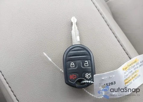 2014 Ford Edge Sel from USA, damaged, VIN 2FMDK4JC8EBA01460